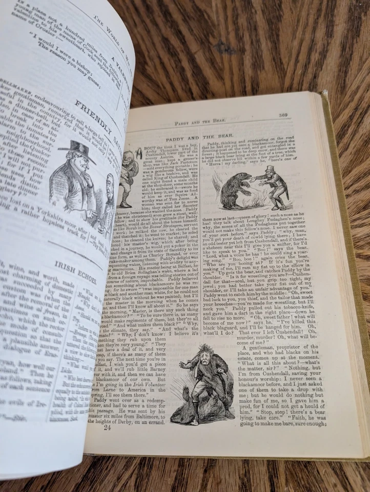 The World Of Wit And Humour Ca 1875 George M Fenn Illustrated Book Mark Twain &c Foto 4 de 4