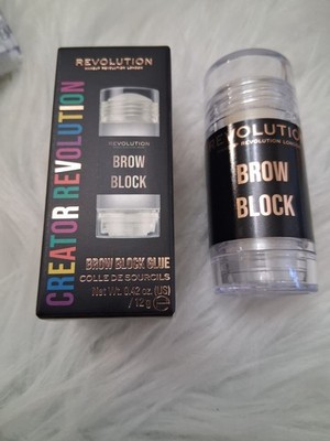 Revolution Creator Brow Block Glue Colle De Sourcils 0.42 Oz Makeup