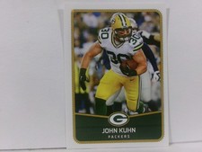 2016 Panini NFL Album Stickers #326 JOHN KUHN GREEN BAY PACKERS