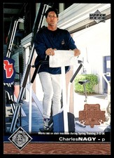 Charles Nagy 1997 Upper Deck #49 Indians MLB READ FREE SHIPPING AutographDen