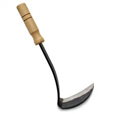 Japanese Weeding Sickle 12” Garden Hoe for Weeding Tool with Razor Sharp