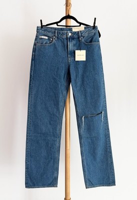 Calvin Klein Jeans Signature 90s Straight Damen 29 x Long Neu
