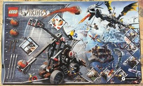 LEGO - Vikings - Viking Double Catapult vs. the Armoured Ofnir Dragon 7021 *NEW*