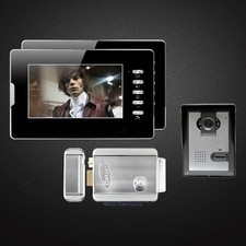 7inch Wired Video Door Entry Call System with IR Night Vision for Home Security