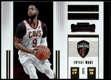 2017-18 Panini Contenders #8 Dwyane Wade Hall of Fame Contenders E1