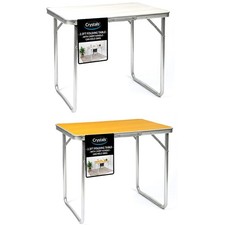 Folding Table Portable Fold Up Tables Camping Garden Party Trestle Dinner Table