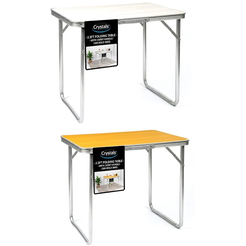 Folding Table Portable Fold Up Tables Camping Garden Party Trestle Dinner Table - Image 1 of 1