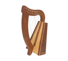 ROOSEBECK LILY HARP 8-STRING - KNOTWORK DESIGN