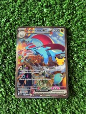 Pokémon Salamence ex 30 anniversario 156/128 Full Art Olografico ITA 330 Drago