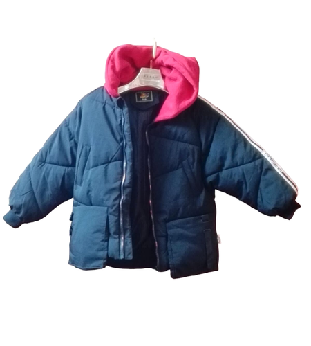 Jacket Black Winter For Both Genders, Boys And Girls Red Card Thick Coat Winter - Picture 1 of 10