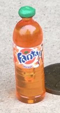 Maison De Poupées Bouteille De Fanta Orange Boisson Échelle 1:12 Cuisine Tumdee