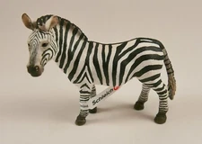 Schleich Beautifully Detailed Zebra Animal Figure Retired 2003 Toy Zoo Wildlife