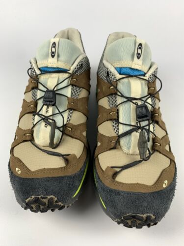 Salomon X The Broken Arm Men's 8.5 Trail Pro Limited ED Chinchilla Teak Acid - Picture 17 of 17