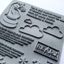 Stempelgummi Lasergummi für CO2 Lasergraviermaschine SpeedStandard bis 50 wt