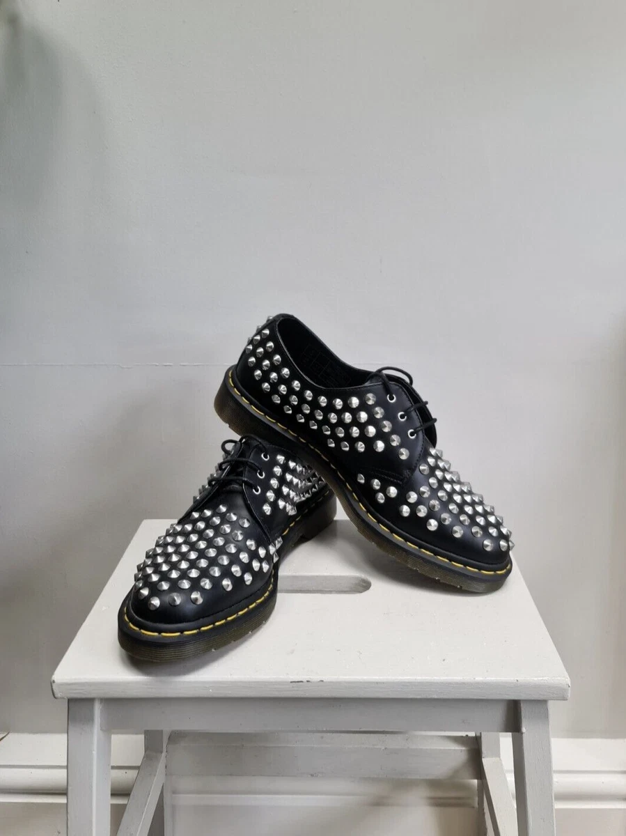 Dr. Martens Harlen Spike Black Size 9 UK eBay