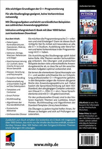 C++ Lernen und professionell anwenden inkl. E-Book, 1. A. 2022 Direkt vom Verlag - Imagen 2 de 6