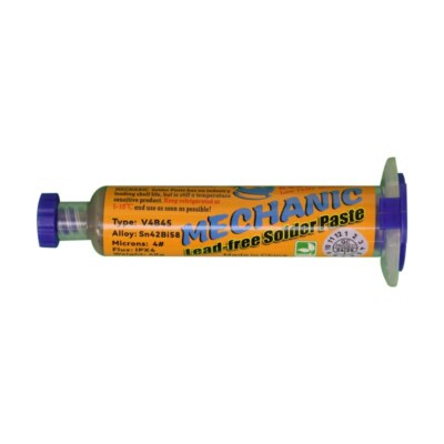Mechanic Lead-Free RoHs Low Temperature Solder Past V40-BS458 40G Replacement 