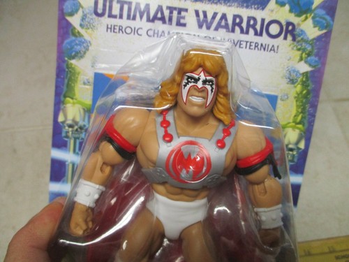 Masters of the WWE Universe Ultimate Warrior Action Figure He-Man Action Figure - Picture 3 of 4