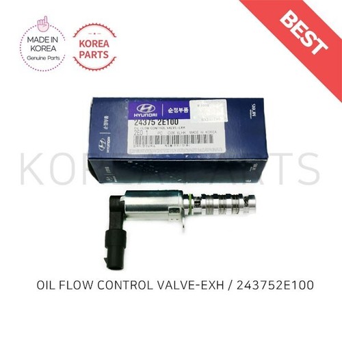 GENUINE Oil Flow Control Valve EXH for Hyundai Kia OEM 243752E100 eBay