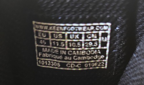 Keen Herren Revel 3 mittelhohe Wanderstiefel - Größe 11,5 wählen - Bild 7 von 7