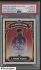 Lamine Yamal Signed 2023-25 Topps FCB YOTD Lucky 7 RC 1/7 PSA/DNA 10 AUTO