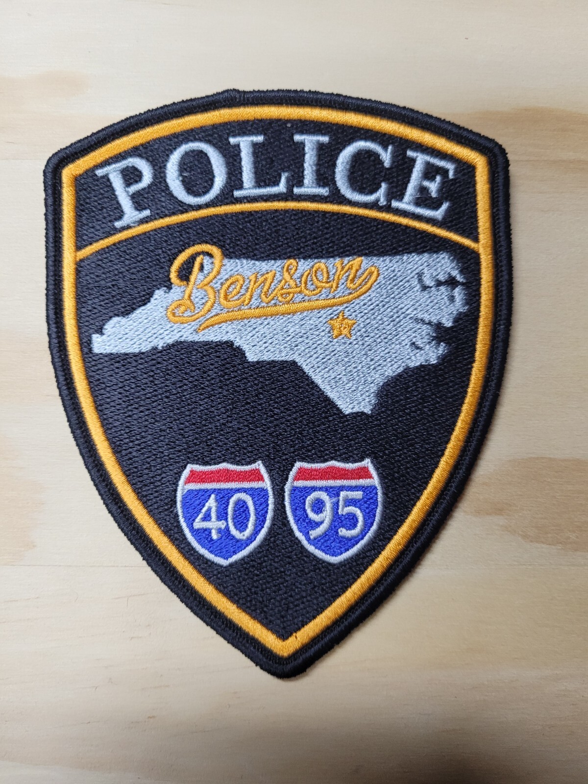 Benson NC Police Patch eBay