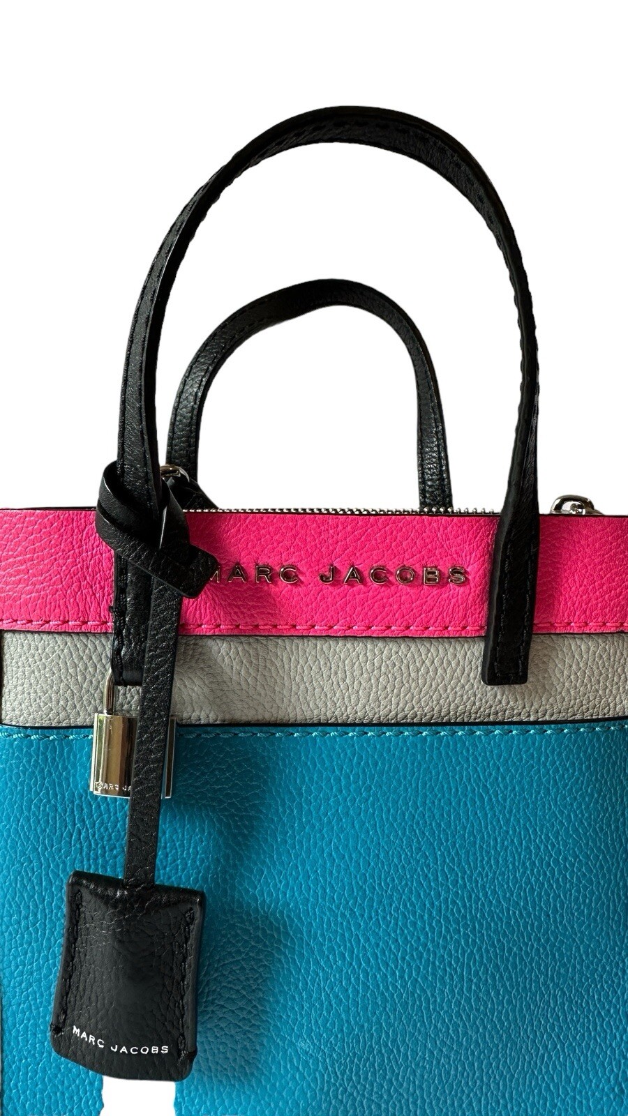 MARC JACOB COLORBLOCK MINI GRIND TOTE - image 2