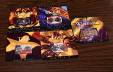 5 sets Coins of America State Quarters, #26 thru #30 – 10 Coins (#224)