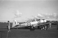 NEW ZEALAND AF, Harvard T.2b, INST138, at Hobsonville, LARGE size NEGATIVE