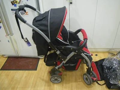 WHEEL STEERABLE STROLLER INFANT PRAM 