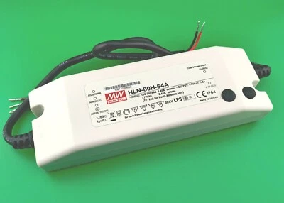 MEAN WELL LED Netzteil 80W 54V 1,5A MeanWell HLN-80H-54A Schaltnetzteil Trafo IP64