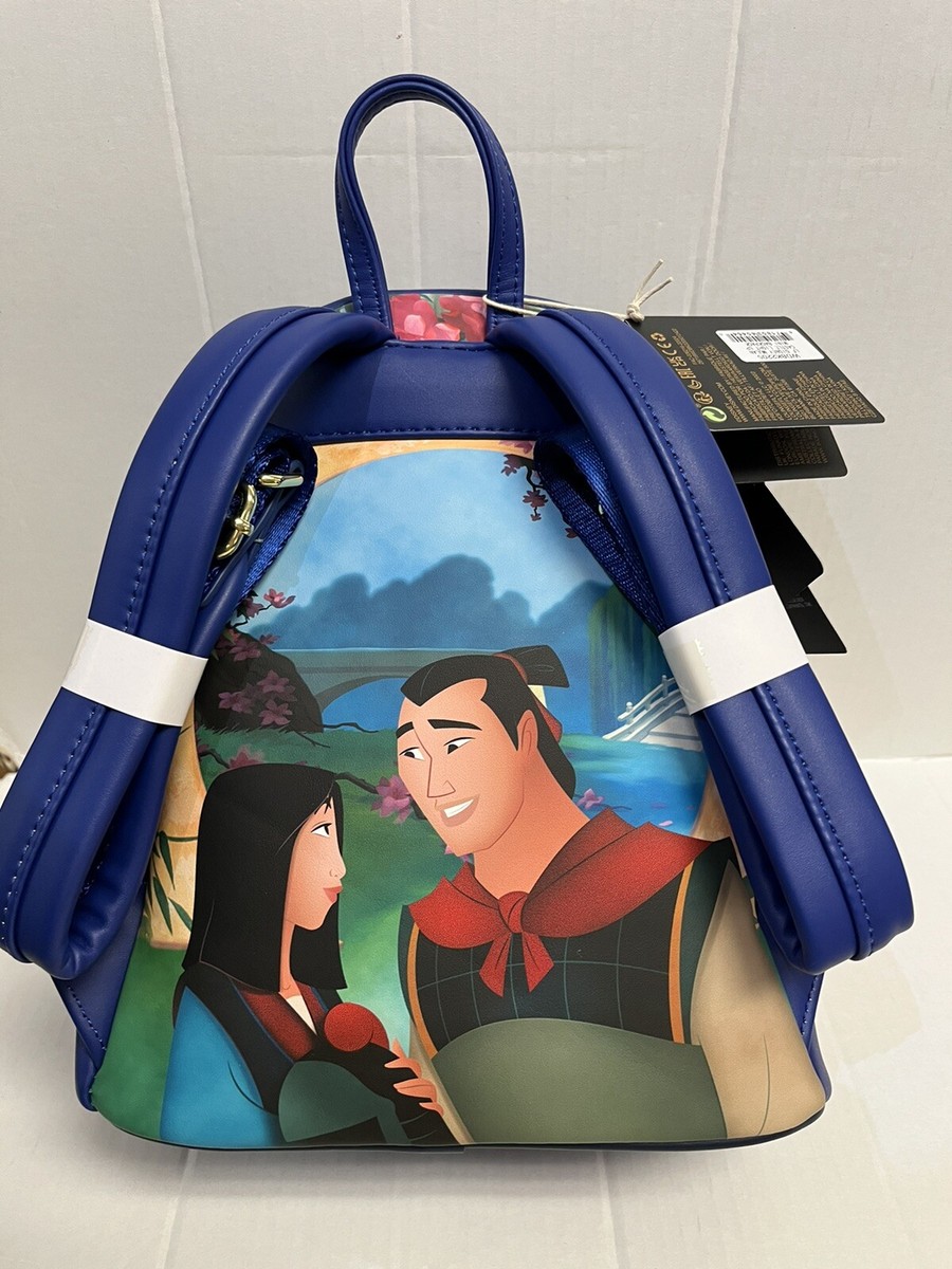 Loungefly Disney MULAN CASTLE LIGHT UP Mini ￼backpack | eBay display picture 1