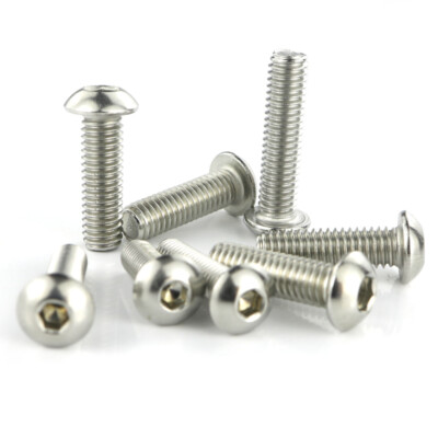 Fairing Bolt & Screw Kit For Kawasaki ZX-14R 2006-2010 - 179 Pieces, Stainless Steel, Button Head