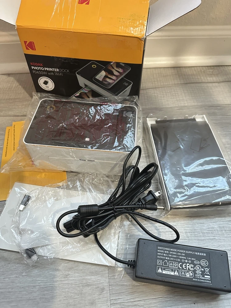 Kodak Photo Printer Dock PD450W With WiFi