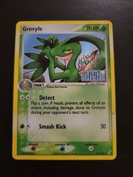 Grovyle 32/100 EX Crystal Guardians Reverse Holo Stamped Uncommon