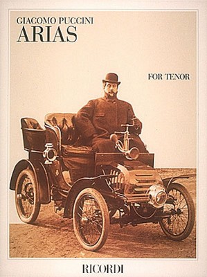 Puccini Arias for Tenor Voice and Piano Opera Sheet Music NEW 050482039