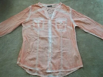 Laura T. Damen Bluse Gr.40 lang arm & 3/4 arm Orange unbedingt ansehen!! - Bild 1 von 4