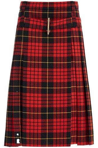 ALEXANDER MCQUEEN Pants Skinny Trousers Tiger Check Tartan Size 26