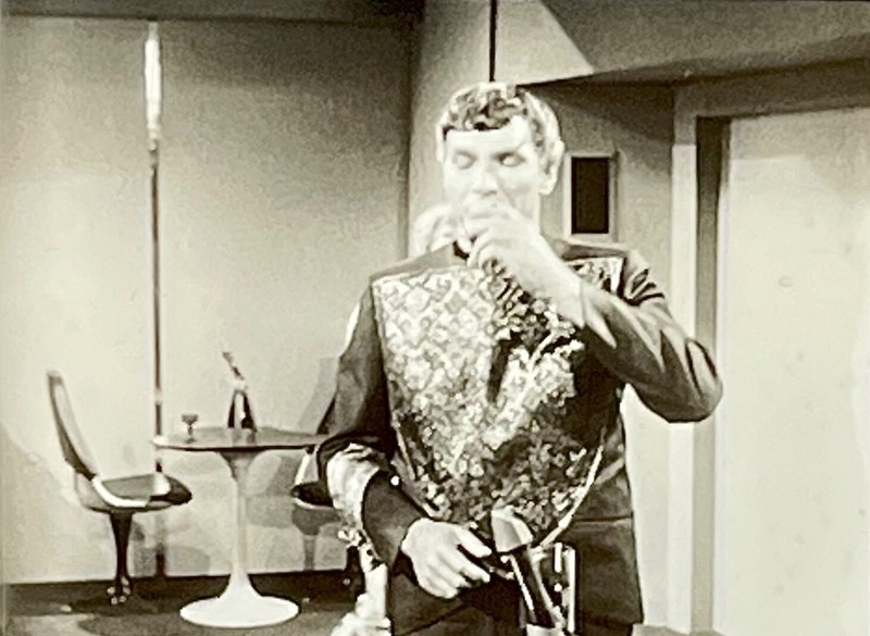RARE STAR TREK TOS - “JOURNEY TO BABEL” - Sarek Imbibes - 35mm FILM CLIP