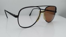 Vintage Swan Special 3 Black Metal Pilot Sunglasses FRAMES ONLY USA