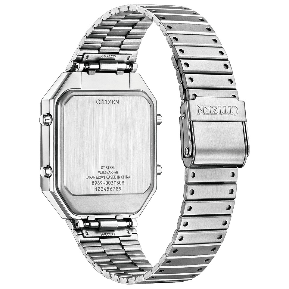 CITIZEN COLLECTION JG2120-65A RECORD LABEL Thermo Sensor Watch Ana