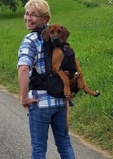 LEG FREE Dog Carrier Hunderucksack als Rucksack z Tragen v Hunden 3kg bis 30kg