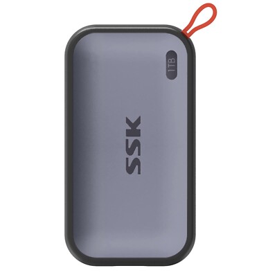SSK Portable SSD 1TB External Solid State Drives, up to 1050MB/s