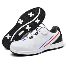 Waterproof Golf Shoes Men Comfortable Golf Shoes Outdoor Non Slip Walking Shoes 