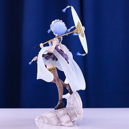 Anime RE: ZERO Lolita Umbrella Rem Action Figure Model Collection Toy Doll Box - 第 2/16 張圖片