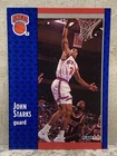1991-92 Fleer John Starks RC #330 New York Knicks NBA Basketball (NM-MT)