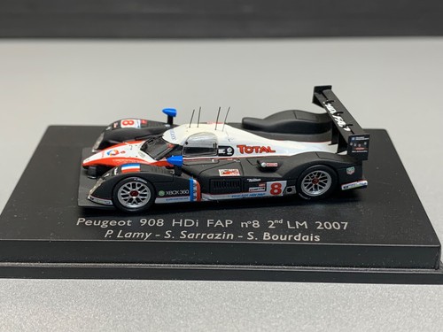 Peugeot 908 racing car HDi FAP #8 LM 2007 Lamy Sarazzin Spark Minimax H0 1:87 OV - Picture 4 of 12