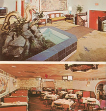 China Blossom, North Andover MA JCT RTs 125 & 133 1975 Vintage Postcard Unposted