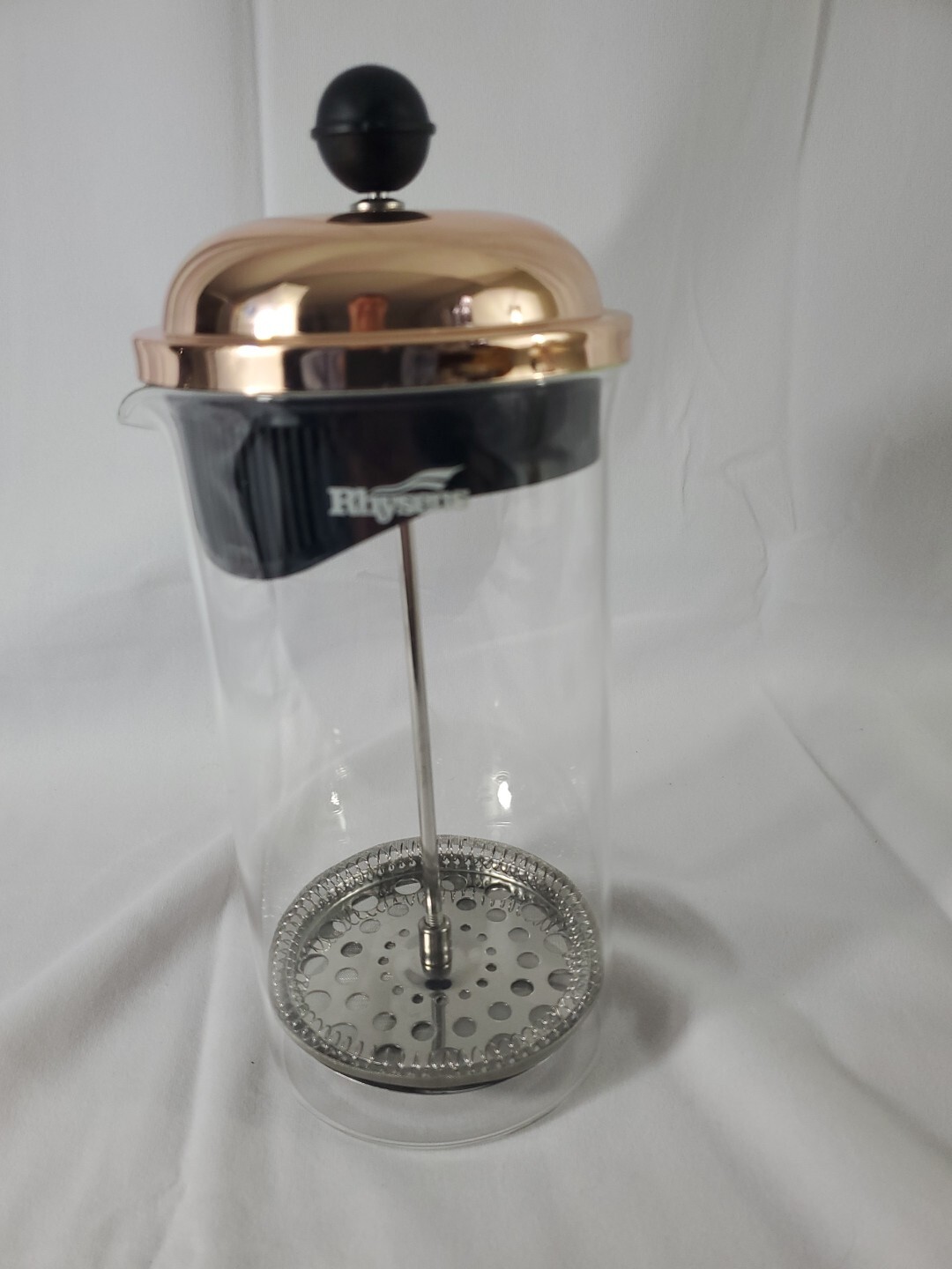 12 Oz Parts - Plunger, Plate, Spiral, Mesh, Glass Carafe - C