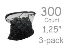1.25" Bio Balls Aquarium Fish Pond Filter with Media MESH BAGS, 900-count